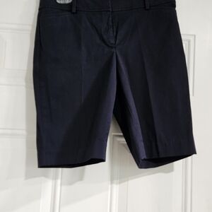 Talbots Women's Navy Bermuda Shorts